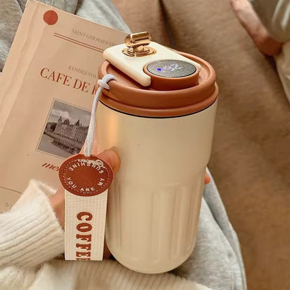 Gobelet Thermos Intelligent avec Écran LED – Acier Inox 316
