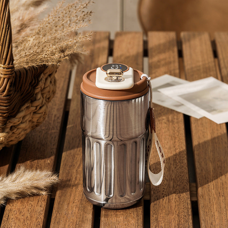 Gobelet Thermos Intelligent avec Écran LED – Acier Inox 316
