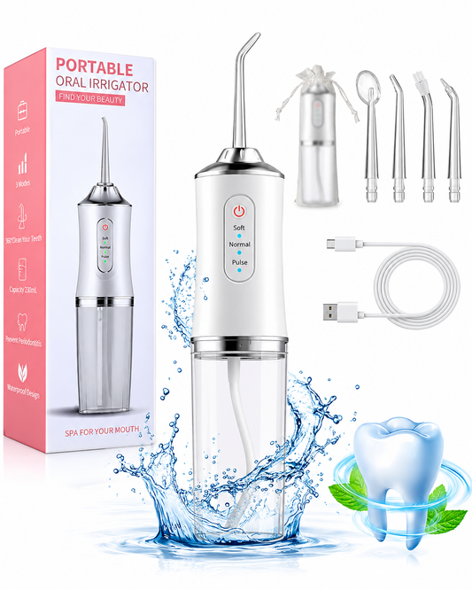 Portable Water Flosser – 3 Cleaning Modes Copy title