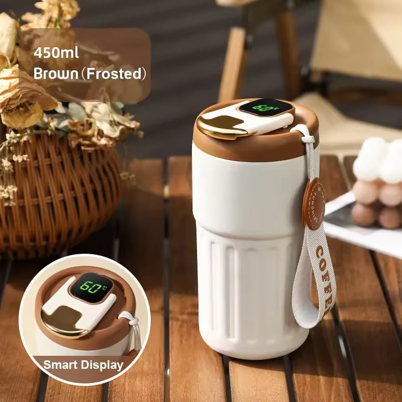 Gobelet Thermos Intelligent avec Écran LED – Acier Inox 316
